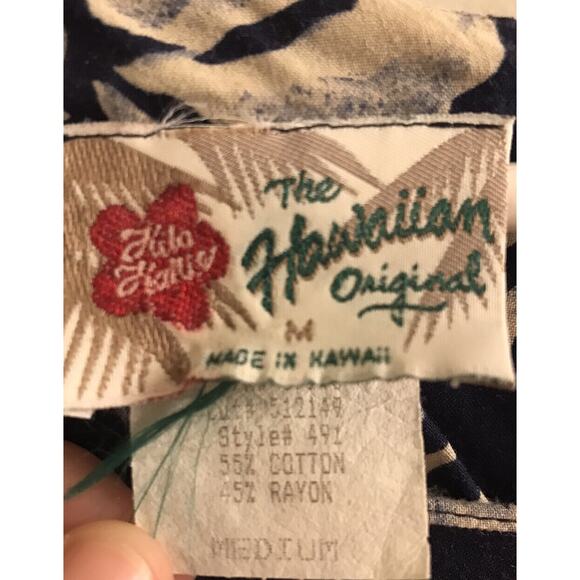 Hilo Hattie THE HAWAIIAN ORIGINAL Women’s Patterned Shift Dress Rayon/Cotton, M - Picture 4 of 6